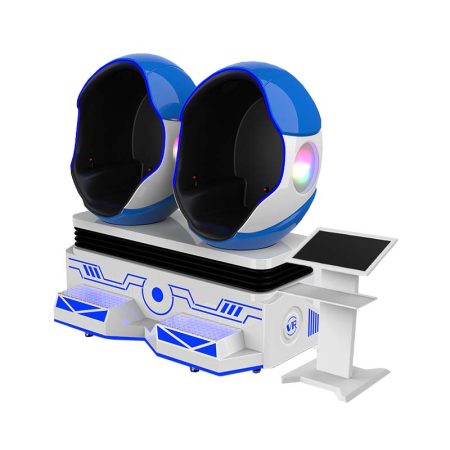 Dual-Seat Blue Helmet VR