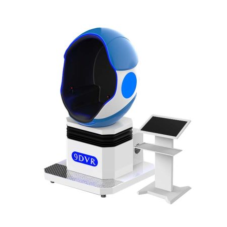 VR Blue Helmet Chair