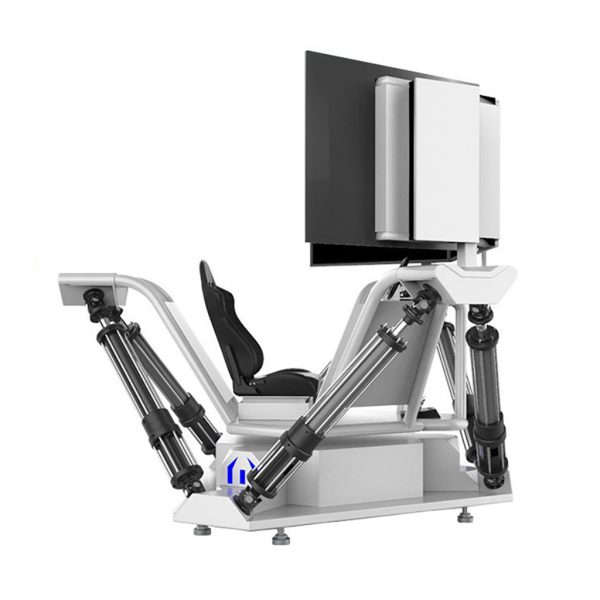 Six-axis three-screen simulation racing car