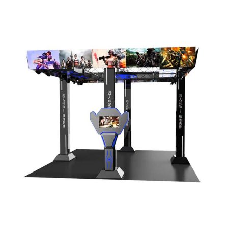 Four-Player VR Shooting Game